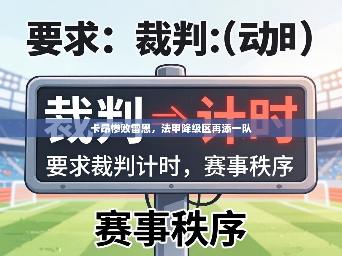 卡昂惨败雷恩，法甲降级区再添一队  第2张
